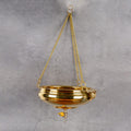 Copper Mart Brass Shirodhara Pot – Traditional Ayurvedic Therapy Vessel