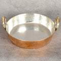 Copper Mart Hand-Hammered Copper Rondeau Griddle (Tavi) – Artisanal Crepe & Searing Pan, Solid Copper