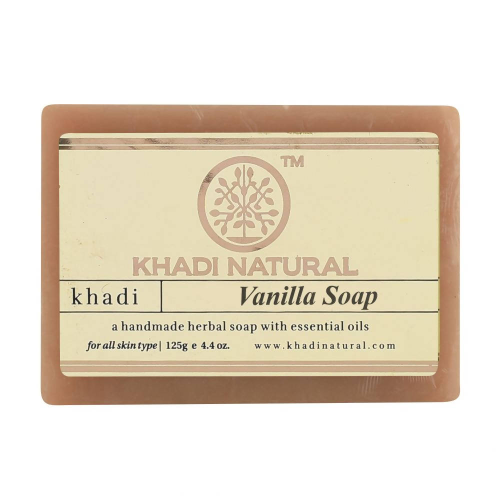 Khadi Natural Vanilla Soap - 125gm Pack of 2