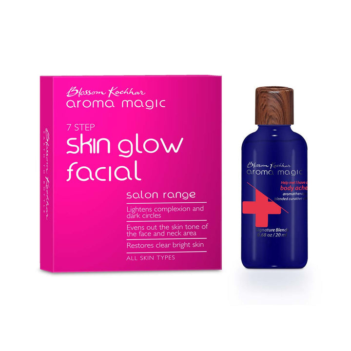 Blossom Kochhar Aroma Magic Skin Glow Facial Kit + Curative Oil - 65ml