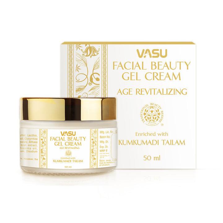 Vasu Facial Beauty Gel Cream Age Revitalizing - 50ml