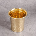 Copper Mart Brass Drinking Cup – Hand-Hammered Heritage Glass