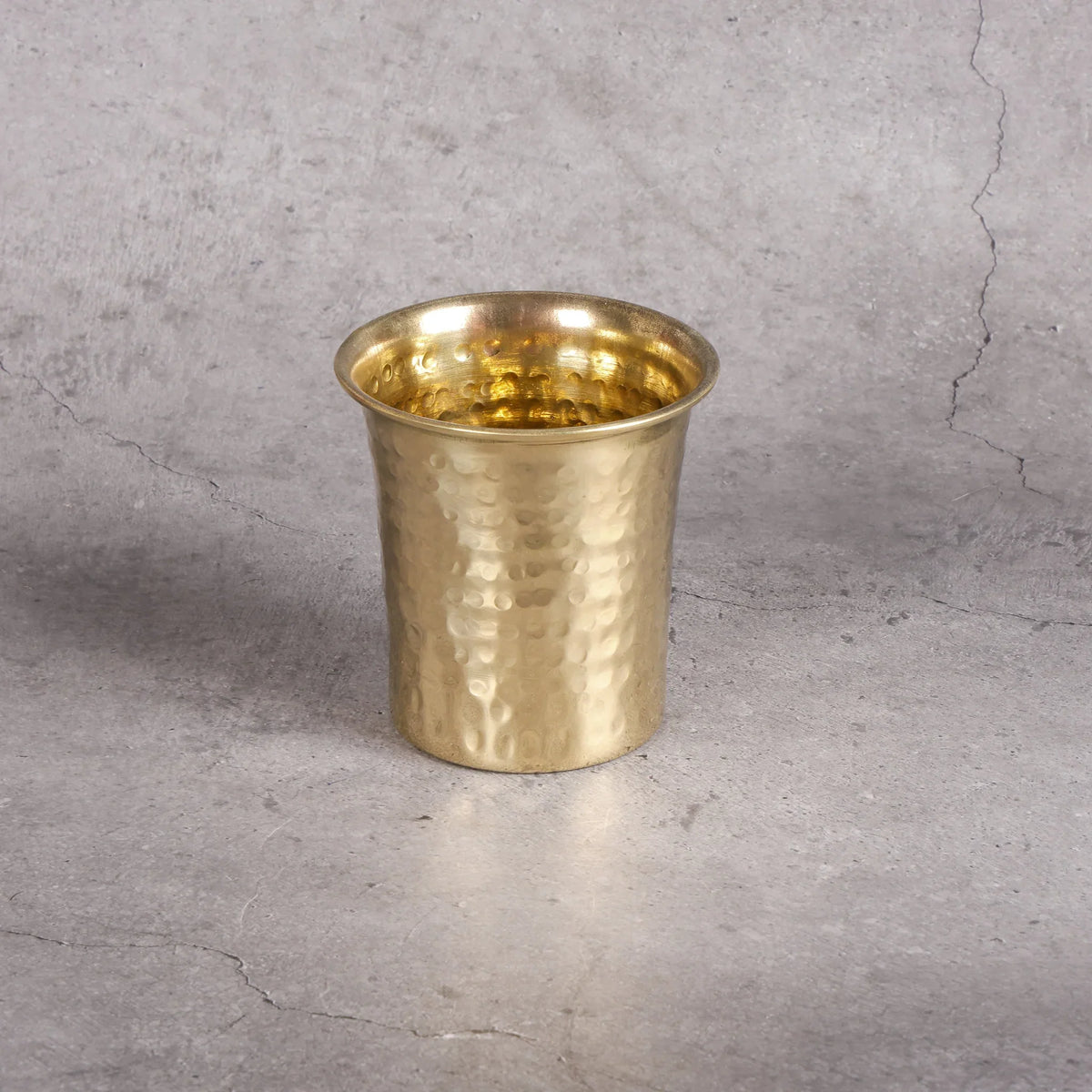 Copper Mart Artisanal Brass Dinner Set (Dana) – 6-Piece Heritage Tableware