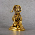 Copper Mart Brass Hanuman Statue – Hand-Cast Lord of Strength & Devotion