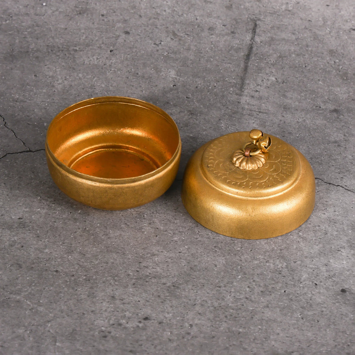Copper Mart Miniature Brass Heritage Storage Jar – Artisanal Hostess Gift
