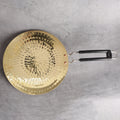 Copper Mart Artisanal Brass Crepe & Flatbread Griddle – Heavy-Gauge Tawa