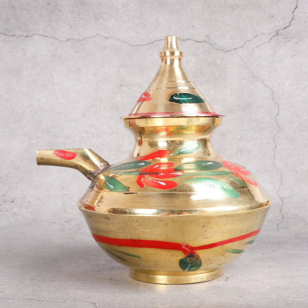 Copper Mart Artisanal Brass Ghee & Sauce Server – Heritage Tableware