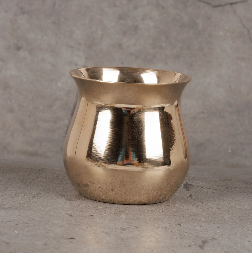 Copper Mart Sacred Bronze Kalash – Hand-Hammered Ritual Vessel