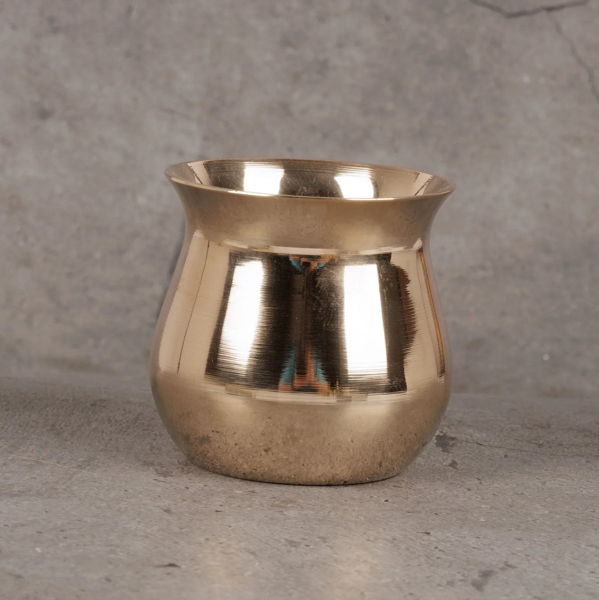 Copper Mart Sacred Bronze Kalash – Hand-Hammered Ritual Vessel