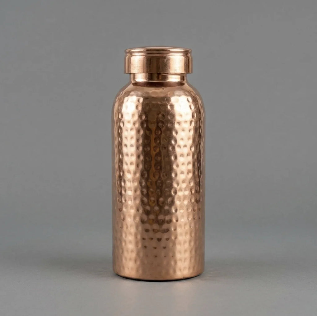 Copper Mart Copper Water Bottle – 57 oz & 84 oz, Leak-Proof, Solid Copper (Not Plated)