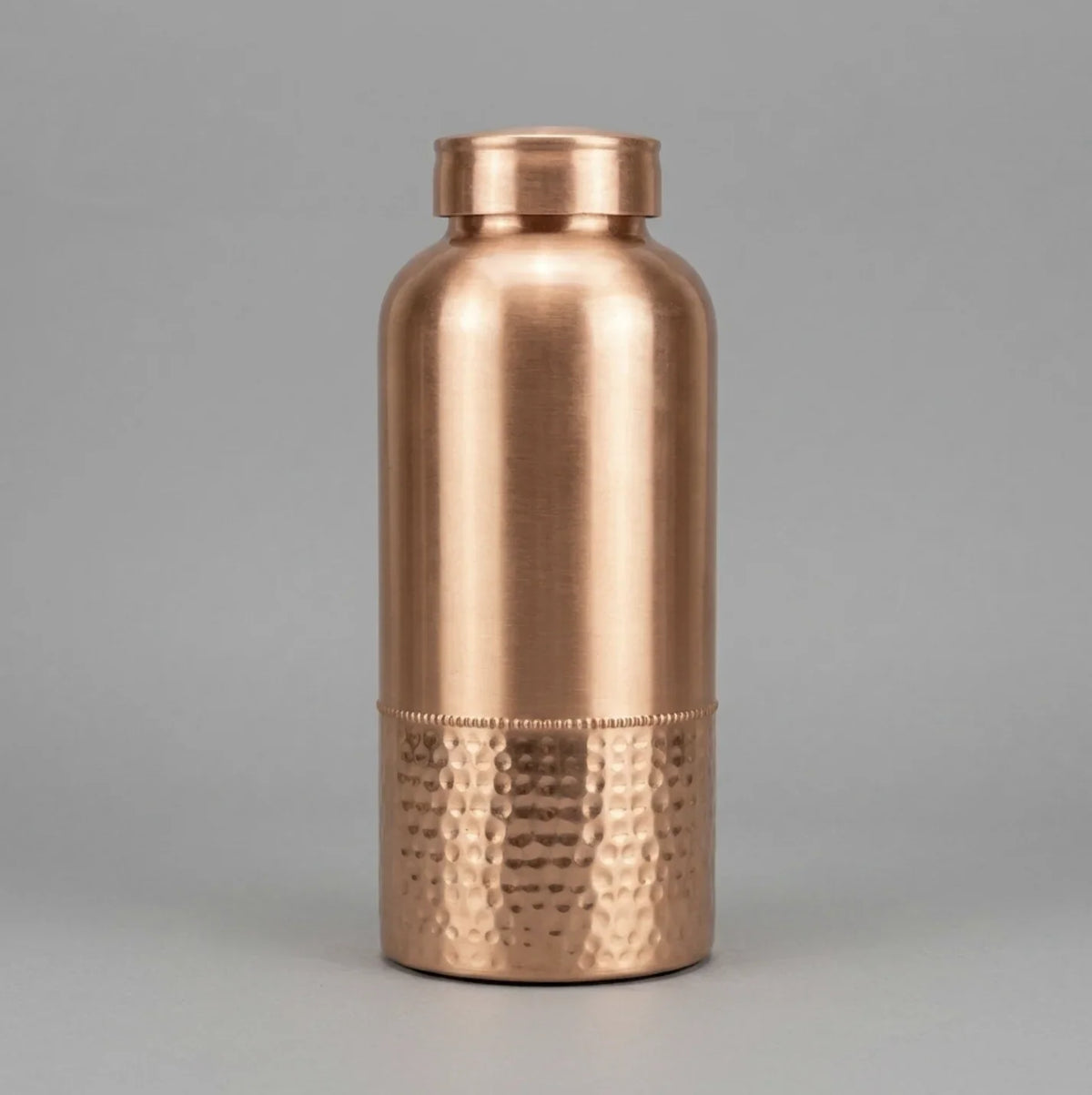 Copper Mart Copper Water Bottle – 57 oz & 84 oz, Leak-Proof, Solid Copper (Not Plated)