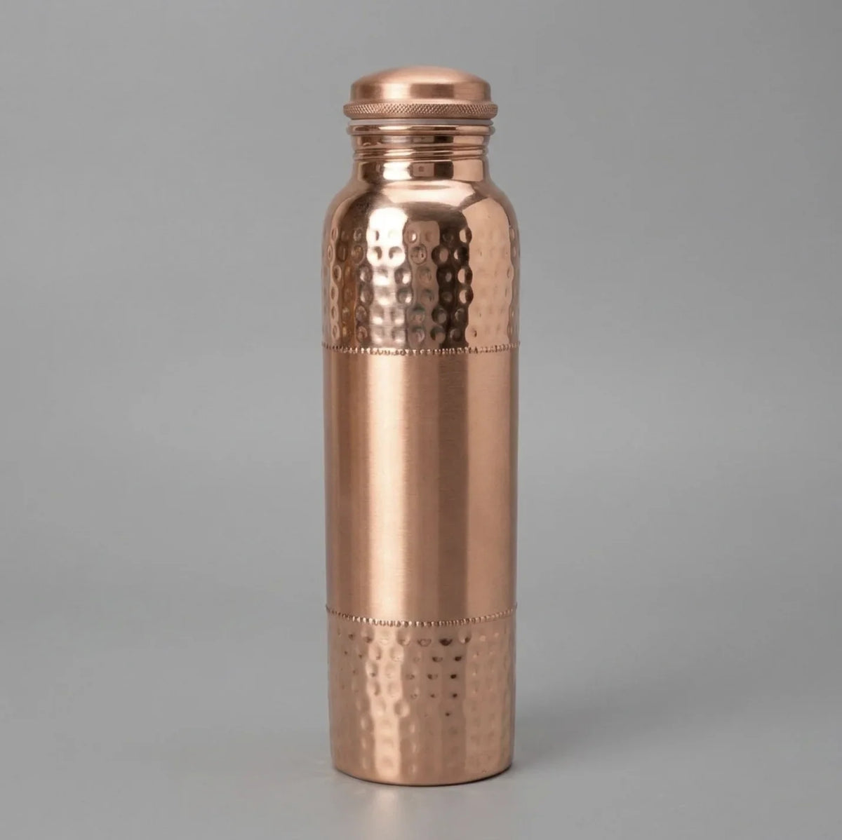 Copper Mart Copper Water Bottle – 57 oz & 84 oz, Leak-Proof, Solid Copper (Not Plated)