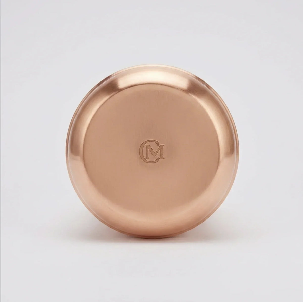 Copper Mart Copper Water Bottle with Drinking Bowl Lid – 67.6 oz (2 L), Jointless