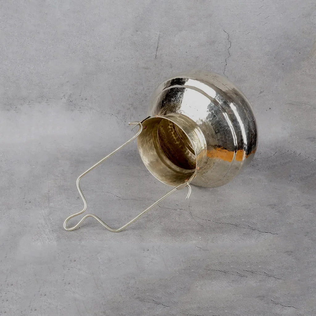 Copper Mart Silver-Plated Sacred Jaldhara – Temple Abhishekam Ritual Drip