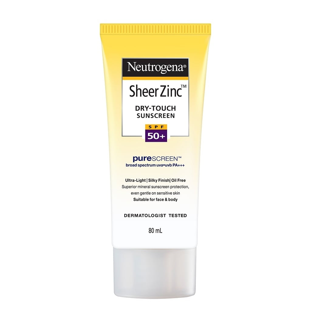 Neutrogena Sheer Zinc Dry Touch Sunscreen Lotion SPF50+ - 80ml