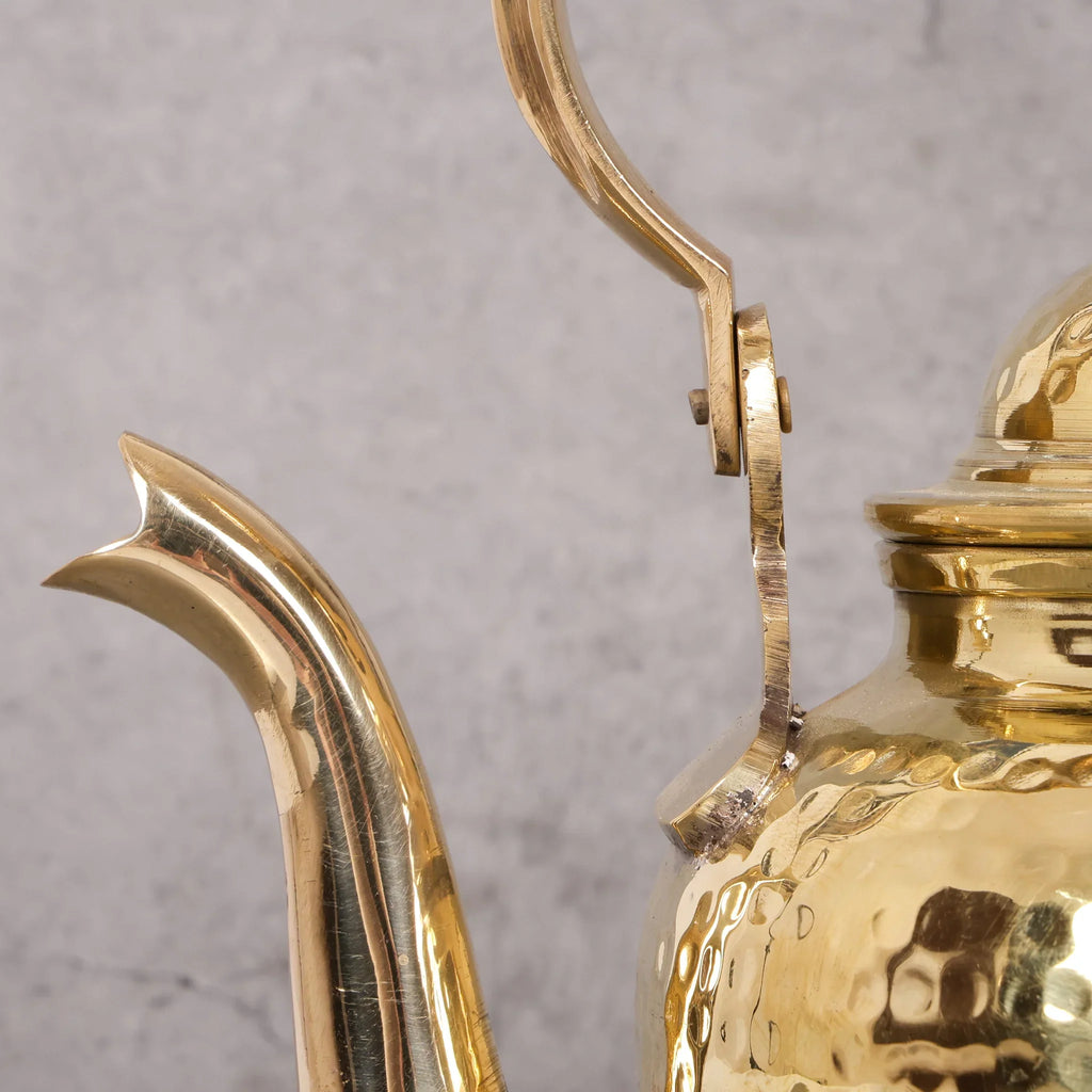 Copper Mart Pure Brass Tea Kettle – Artisanal Stovetop Tea Maker