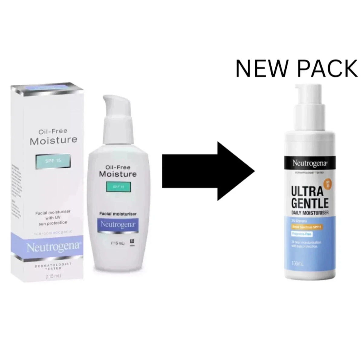 Neutrogena Oil Free Face Moisturizer SPF 15 - 100ml